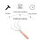 hand cultivator with wooden handle garden tool 10