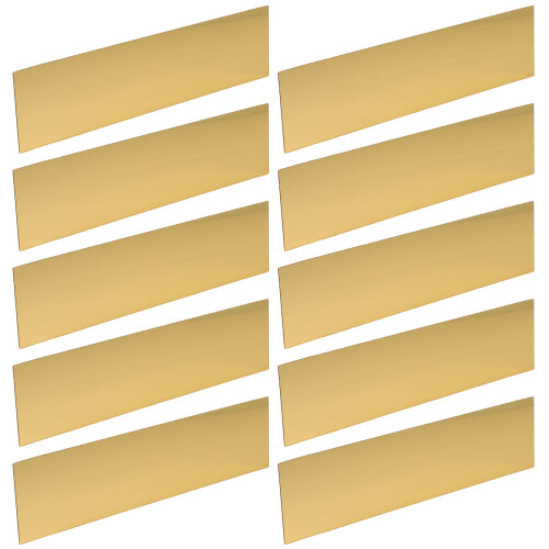 10pcs Self-Adhesive Wall Murals Mirror Surface Trim Wall Edge Corner Molding 2