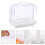 1 pc fruit cake tasting tray, hand-held clamshell, dust-proof stand 5