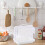 1 pc fruit cake tasting tray, hand-held clamshell, dust-proof stand 3