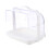 1 pc fruit cake tasting tray, hand-held clamshell, dust-proof stand 1