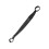 1Pc Practical Black Snowboard Carry Strap Adjustable Outdoor Use 1