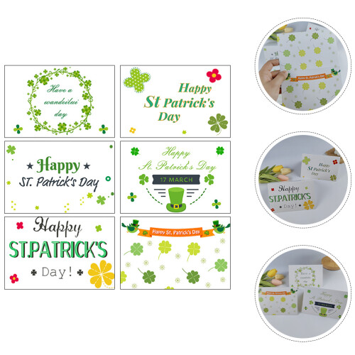 1 set greeting cards with envelopes for st patrick's day 1