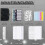 (Black)A6 Flipchart Budget Notebook Leather Pu Handbook 2