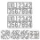 2pcs numbered beehive labels for beekeeping diy tags 8