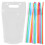 50pcs drink container set with pouches and colorful 6