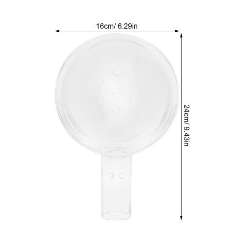 Bouquet Packing Material Transparent Round Acrylic 1pcs 1