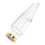 plastic alto saxophone head mouthpiece for beginners white 4