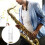 plastic alto saxophone head mouthpiece for beginners white 3
