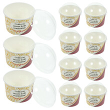 dessert cups set for yogurt pudding ice cream paper