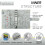 (Grey)A6 Flipchart Budget Notebook Leather Pu Handbook 2