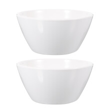 2pcs Rice Bowl Soup Bowl Noodle Bowl Condiment Bowl Set