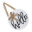 Welcome Sign Composite Material 1pack 18.1x11.8x0.6in 6