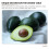 3Pcs Artificial Avocados Models Simulation Fruit Toy for Kids 7