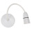 1Set White ABS Copper Pendant Light Fitting for Bedroom Ceiling Light 4