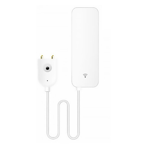 Overloopalarm Draadloos WiFi Home Waterlekkage Sensor ABS Wit
