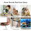 Overloopalarm Draadloos WiFi Home Waterlekkage Sensor ABS Wit 9