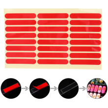 3 te knippen dubbelzijdige kristalstickers, 24 stuks per stuk