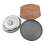 1 set bbq- , western steak plate, , ijzeren 1