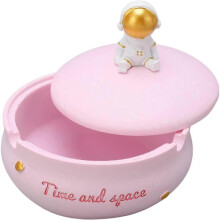 Cute Ashtray, Premium Resin Cute Astronaut Spaceman Ashtray for Office for Bedroom for Bar