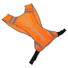 1 nachtlauf-fahrrad-reflektierende warnweste mit (orange)