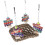 1Set Decoratieve Gras Vogel Schommel Parkiet En 2