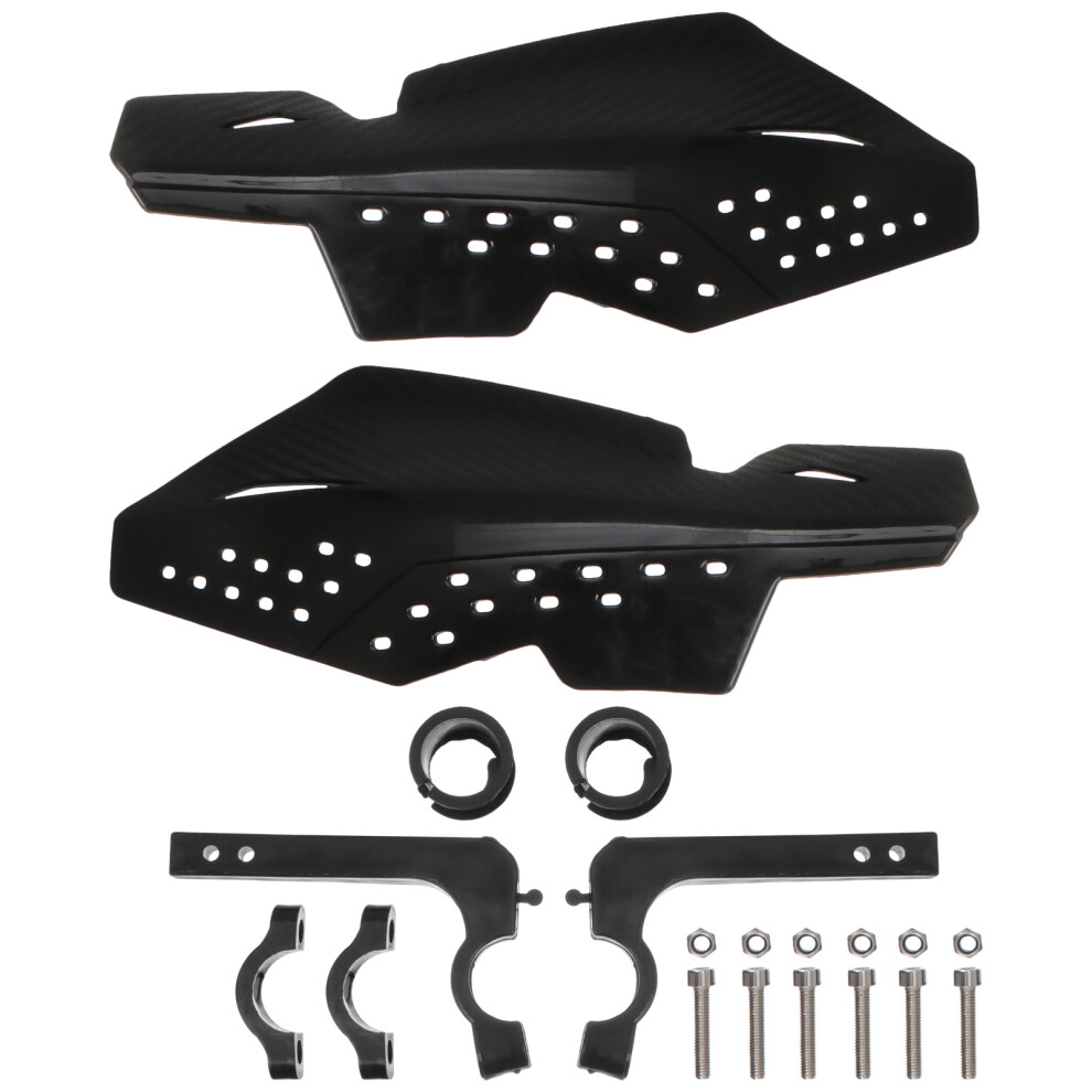 2Pcs Motorcycle Hand Guards Handlebar Protector Wind Guard 3294055357517