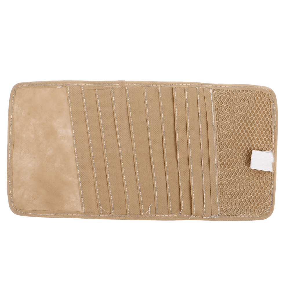 Car Sun Visor Organizer With Cd Holder And Storage For Suv Truck 3294055368070