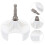 plastic knitting machine power adapter and crank handle adaptor 6