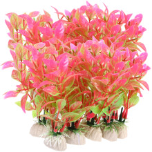 20pcs plastic aquarium plants for fish tank decoration