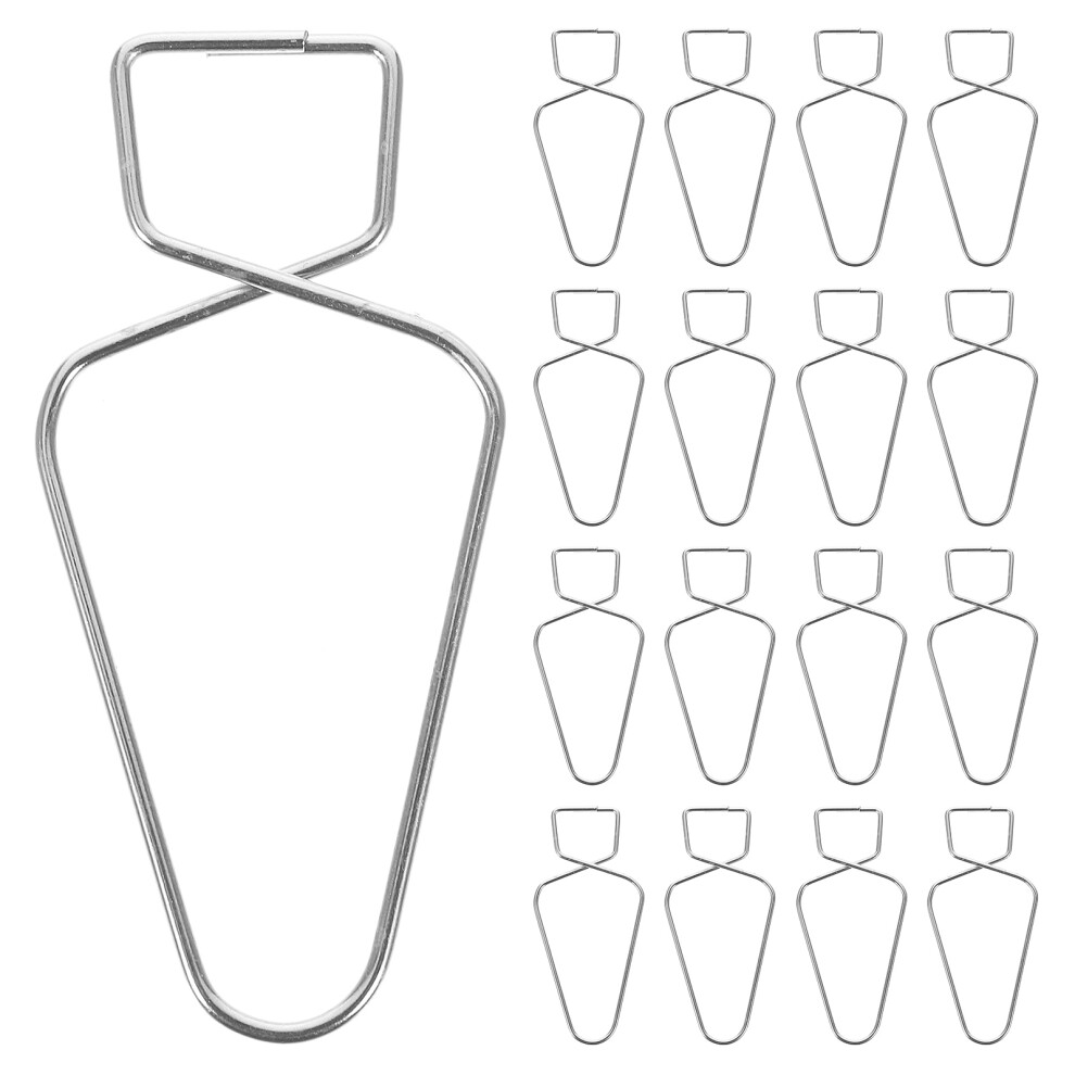 50 Pcs Squeeze Hangers T-Bar Clips For Office Classroom Ceiling Hooks 3294055329187
