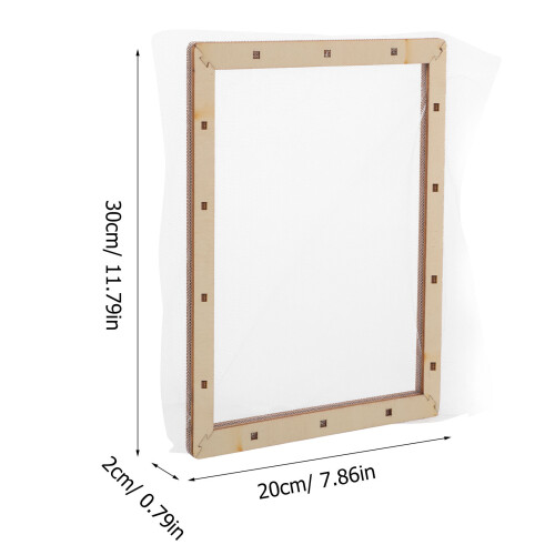 Paper Making Screen Frame Loop Mold 1