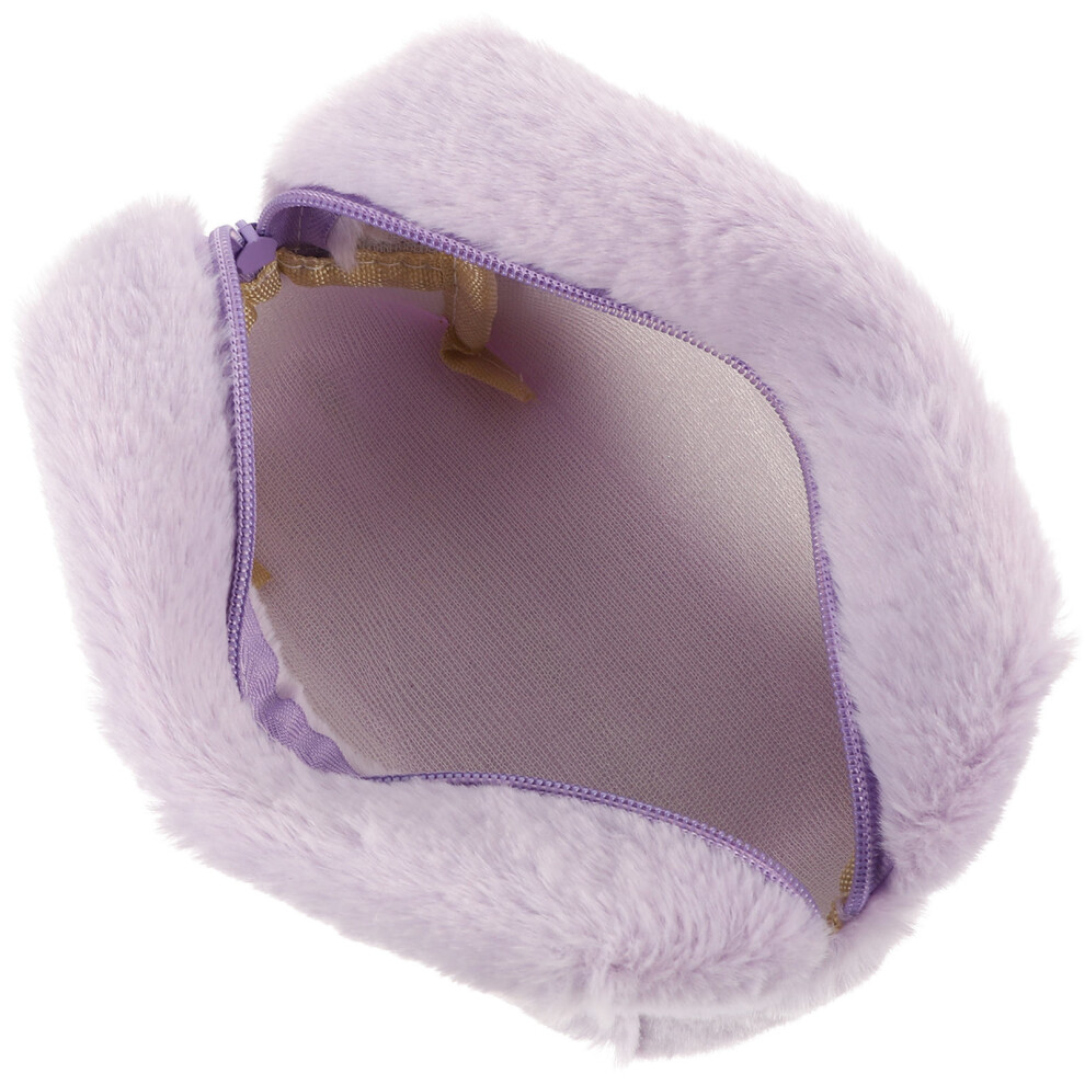 Iplusmile Plush Makeup Bag Travel Toiletry Organizer For Women Cosmetics