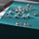 100pcs flying disc ear stud plug bullets head metal plastic earring 7