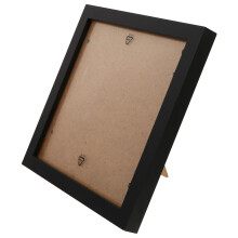 8 inch wooden square photo frame picture holder