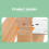 4Sets Holz Möbelfüße Mit Eisplatten, Eleganter , Für Möbelersatz 10