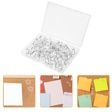 100 PiĂšces Punaises Clear Design Simple Pour Tableau En LiĂšge