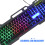 colorful backlight gaming keyboard mouse set with floating keycaps 6