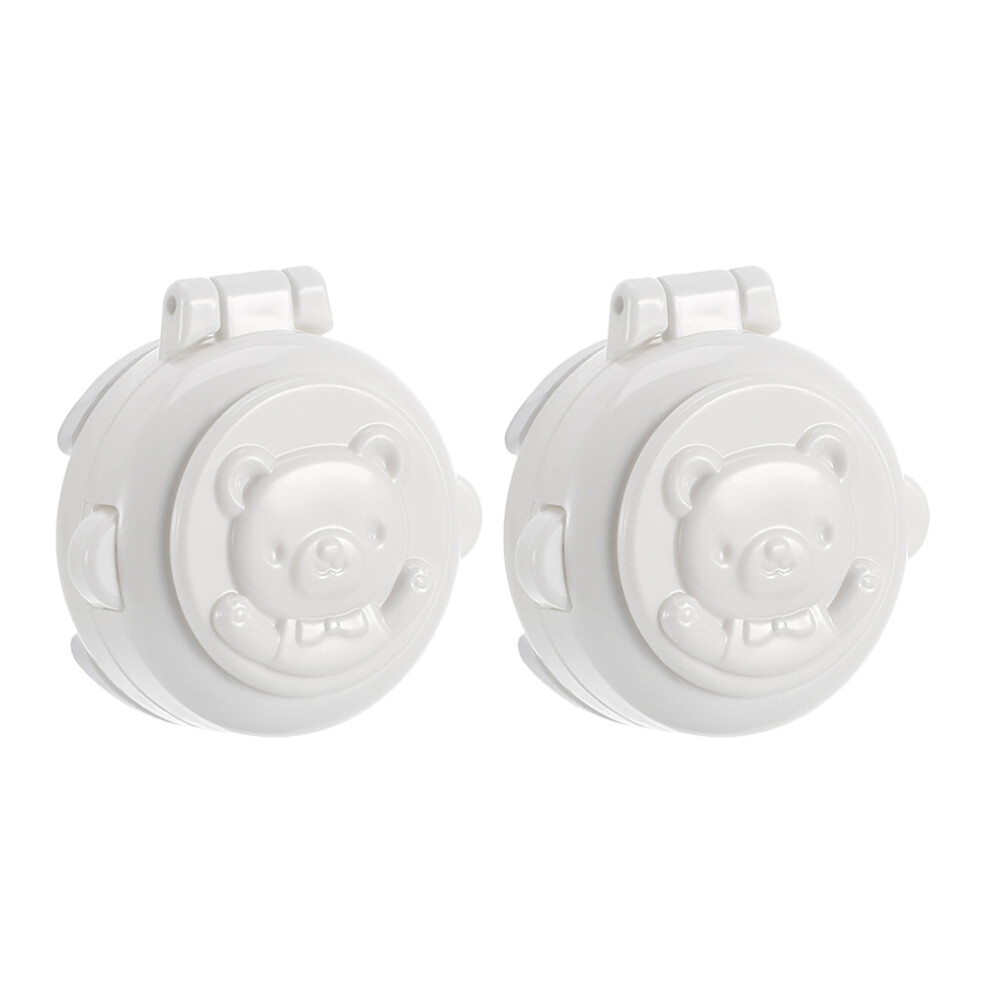 Iplusmile 2Pcs Car Button Security Lock Covers For Child Proof Protection