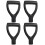 4pcs plastic and iron handles for snow 1
