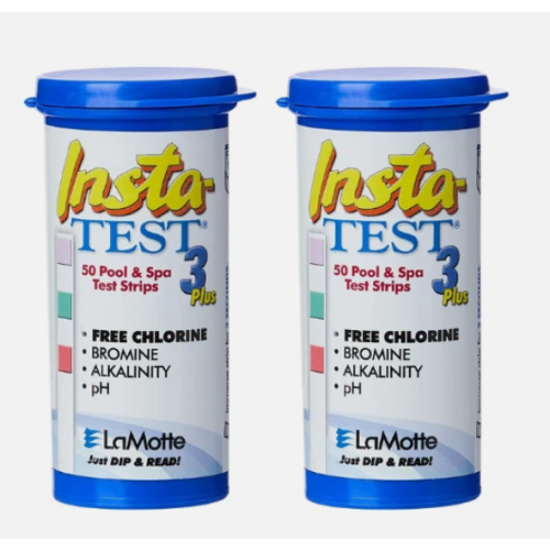 2x LaMotte Insta 3 Plus 3 Way Test Strips