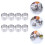 8pcs metal round cake mold ring for cookies, biscuits, mousse 3