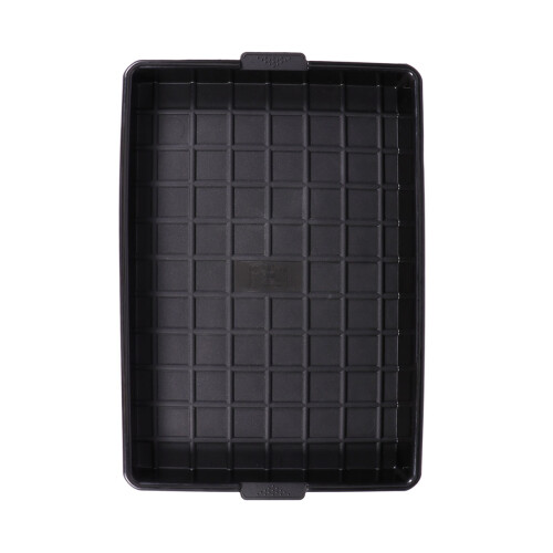 Kunststoff Pflanzenuntersetzer Schwarz Für Robuste Blumentöpfe 1