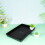 black plastic root control flower pot tray with handle for succulents 7