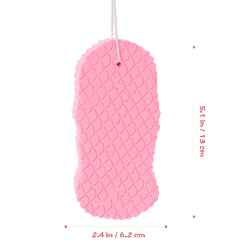 2pcs pva sponges back scrubbers for baby bathing 1