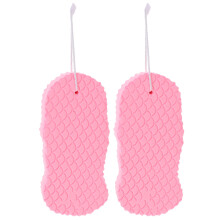 2pcs pva sponges back scrubbers for baby bathing