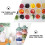 1 set 3 layers portable milk powder container stackable 11