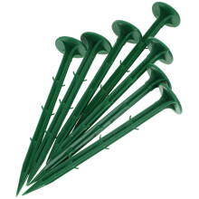 100pcs plastic gardening stakes for landscape and ground support