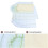 7pcs butterflies pattern keyboard and screen dust covers protector 2