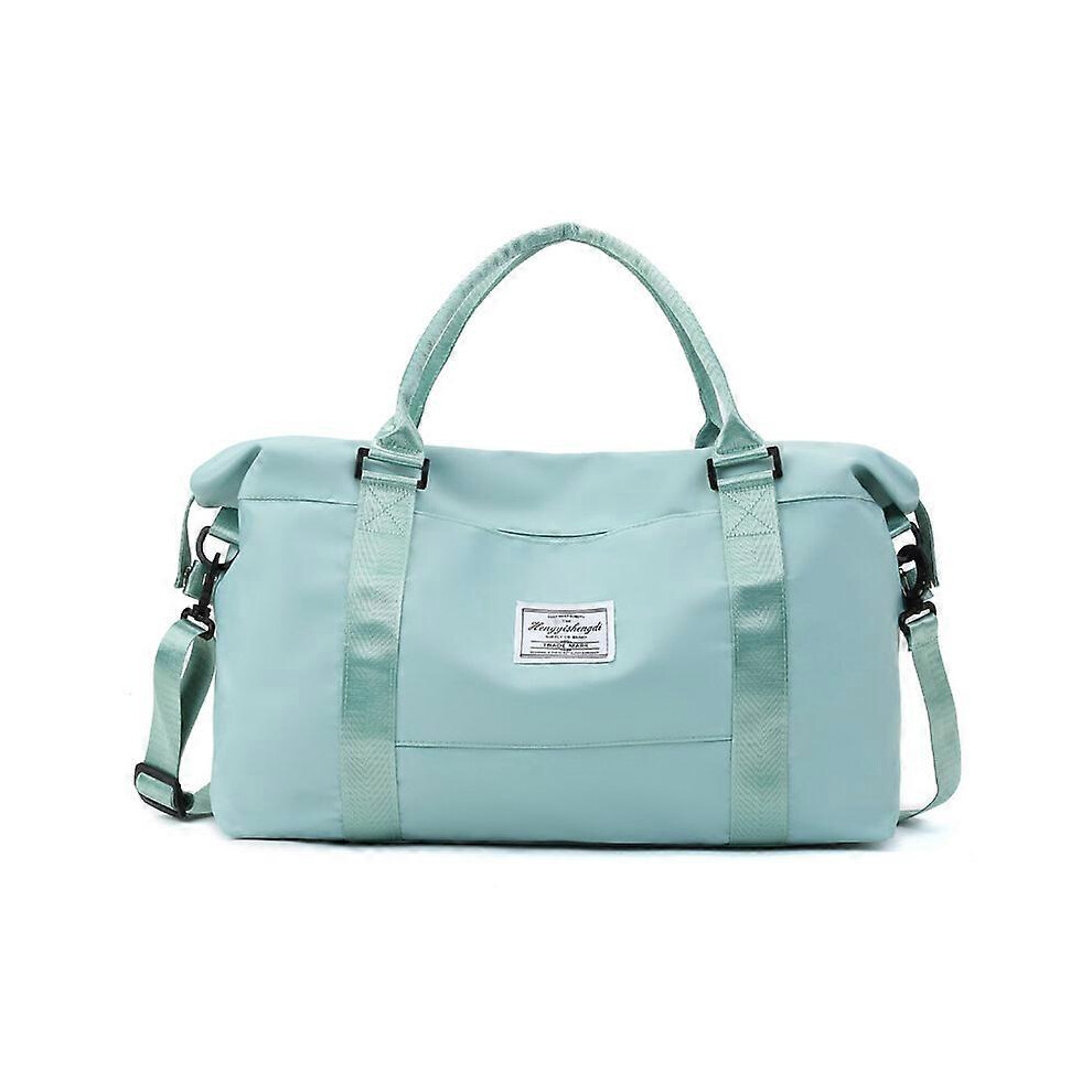 Kikidex (As Show, One Size) Travel Bag Sport Duffel Bag,Gym Tote Bag,Weekender Overnight Bag Carry On Bag Hospital Holdalls For Women With Wet Pocket, Green